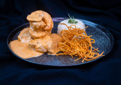 Strogonoff de Camarão