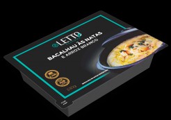 Bacalhau às Natas e Arroz Branco