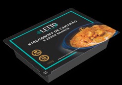 Strogonoff de Camarão e Arroz Branco